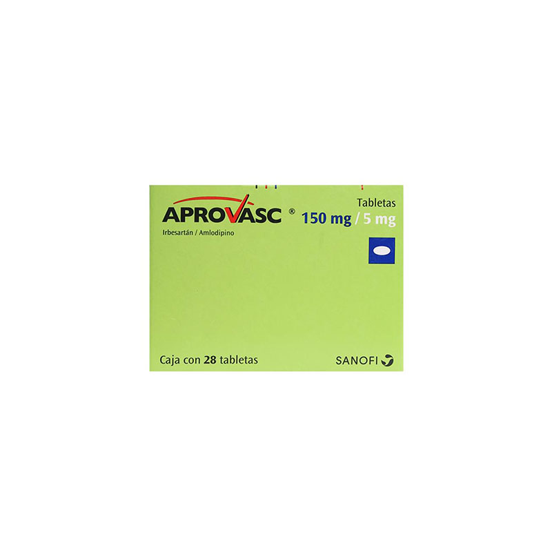 Aprovasc 150mg/5mg (Irbesartan & Amlodipine Besylate) Tablets