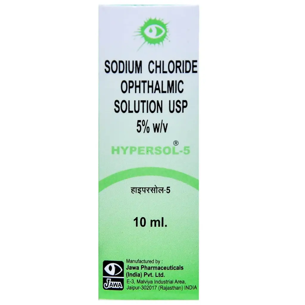 Hypersol-5 (Sodium Chloride  5%) 10ml Eye Drop