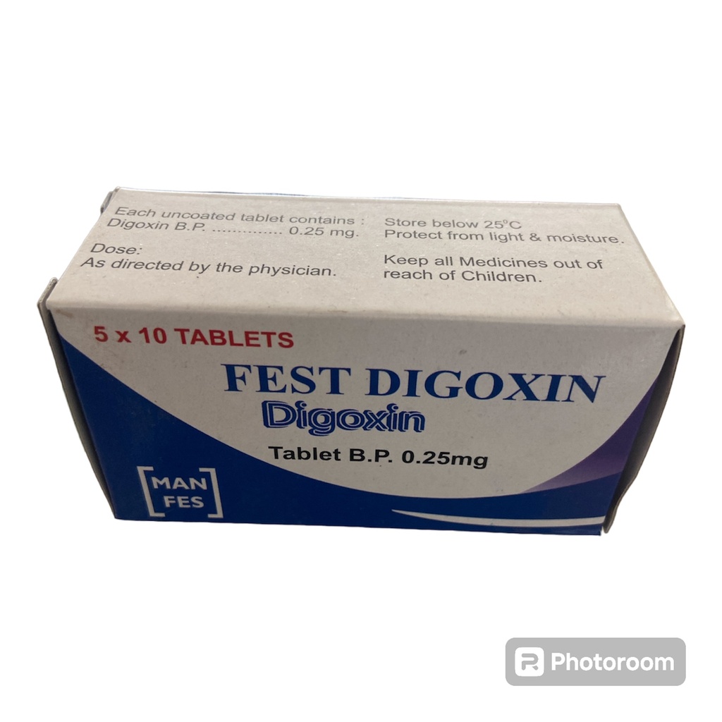 Digoxin 0.25mg Tablets 