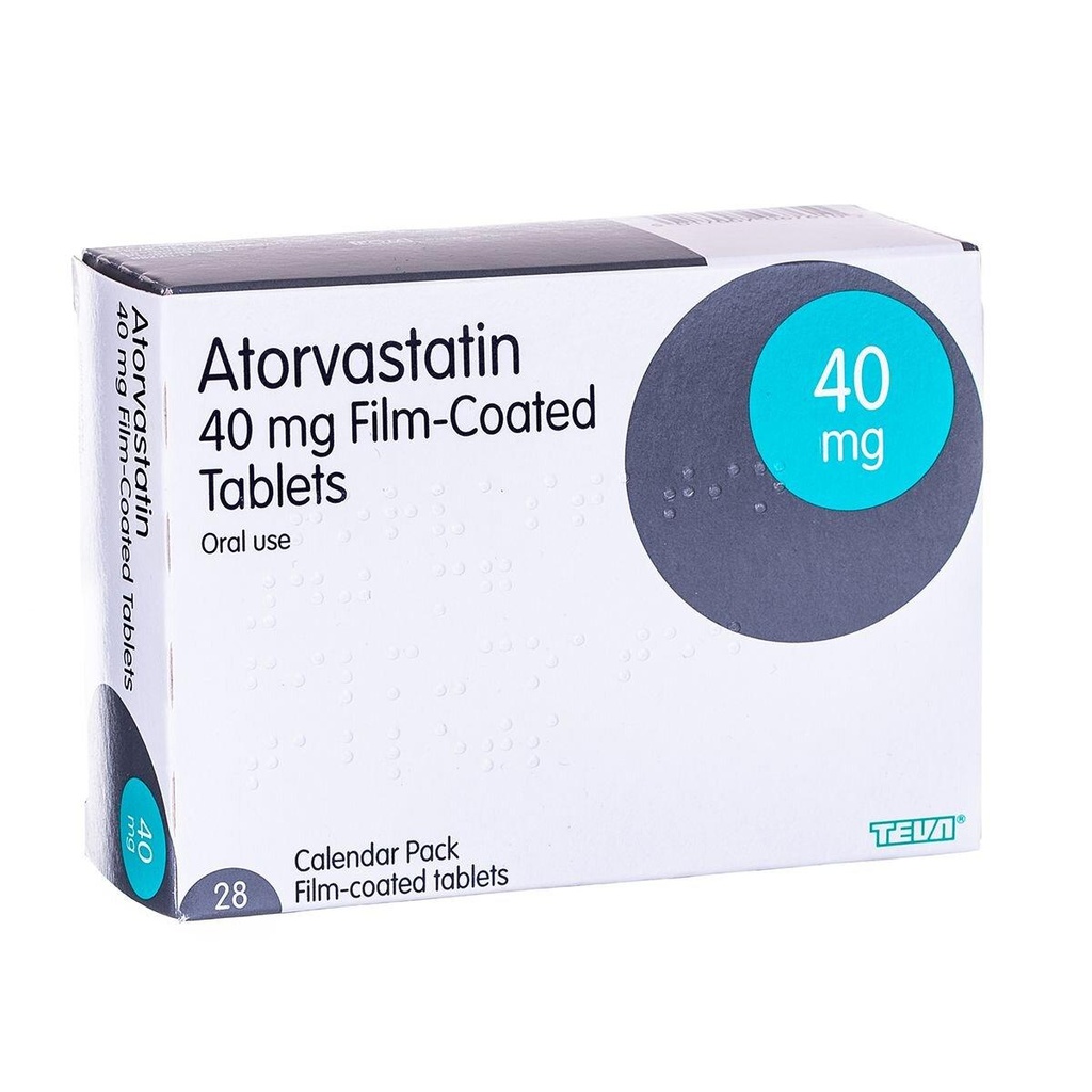 Atorvastatin 40mg Tablets