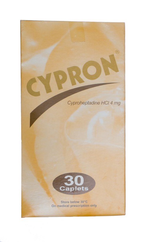 Cypron (cyproheptadine) 4mg tabs