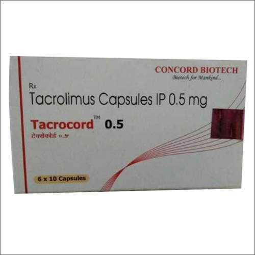 Tacrocord (Tacrolimus) 0.5mg Capsules