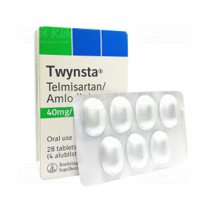 Twynstan 40mg/10mg (Talmisartan/Amlodipine) Tablets