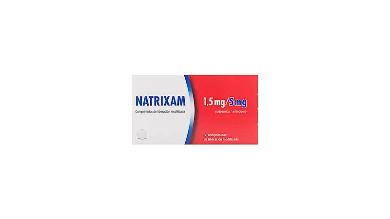 Natrixam 1.5mg/5mg (Indapamide/Amlodipine) Tablets