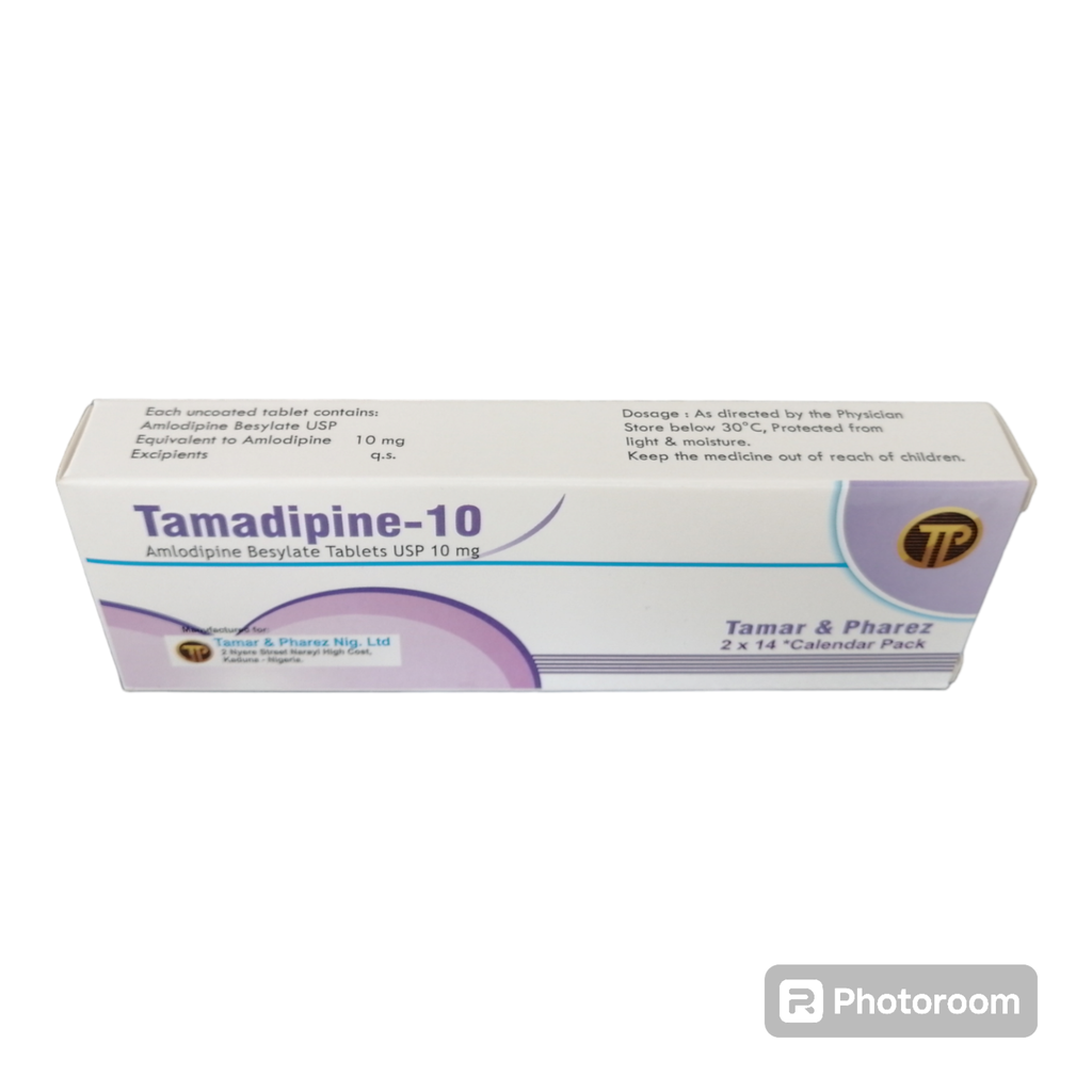 Tamadipine 10 (amlodipine)