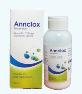 Annclox Suspension (Ampicillin/Cloxacillin) 100ml