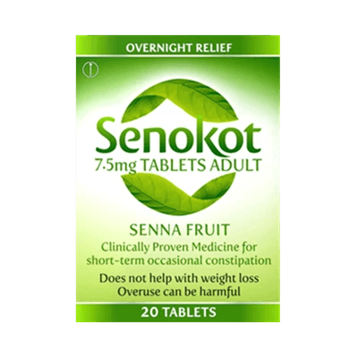 Senokot 7.5mg adult tabs 