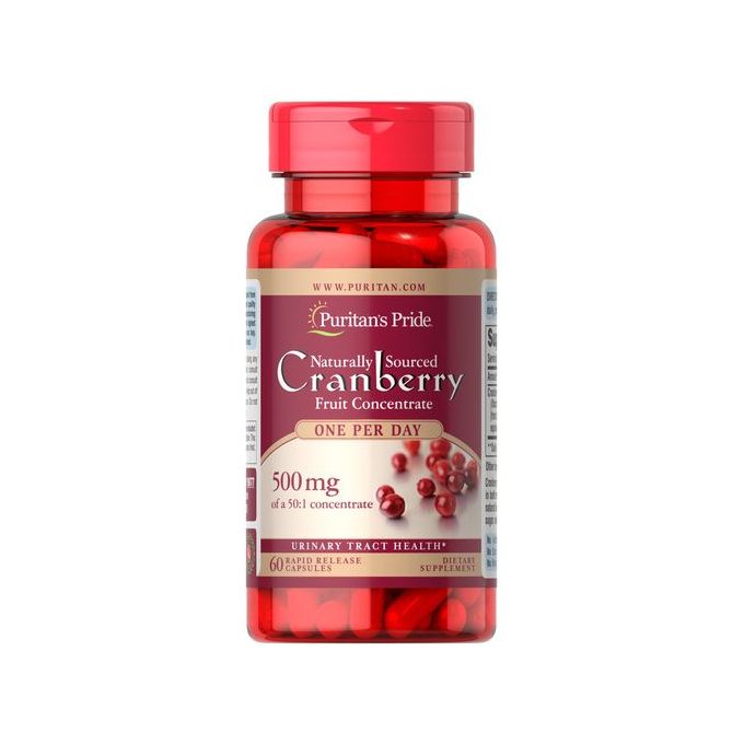 Natural Cranberry Puritans Pride 500mg