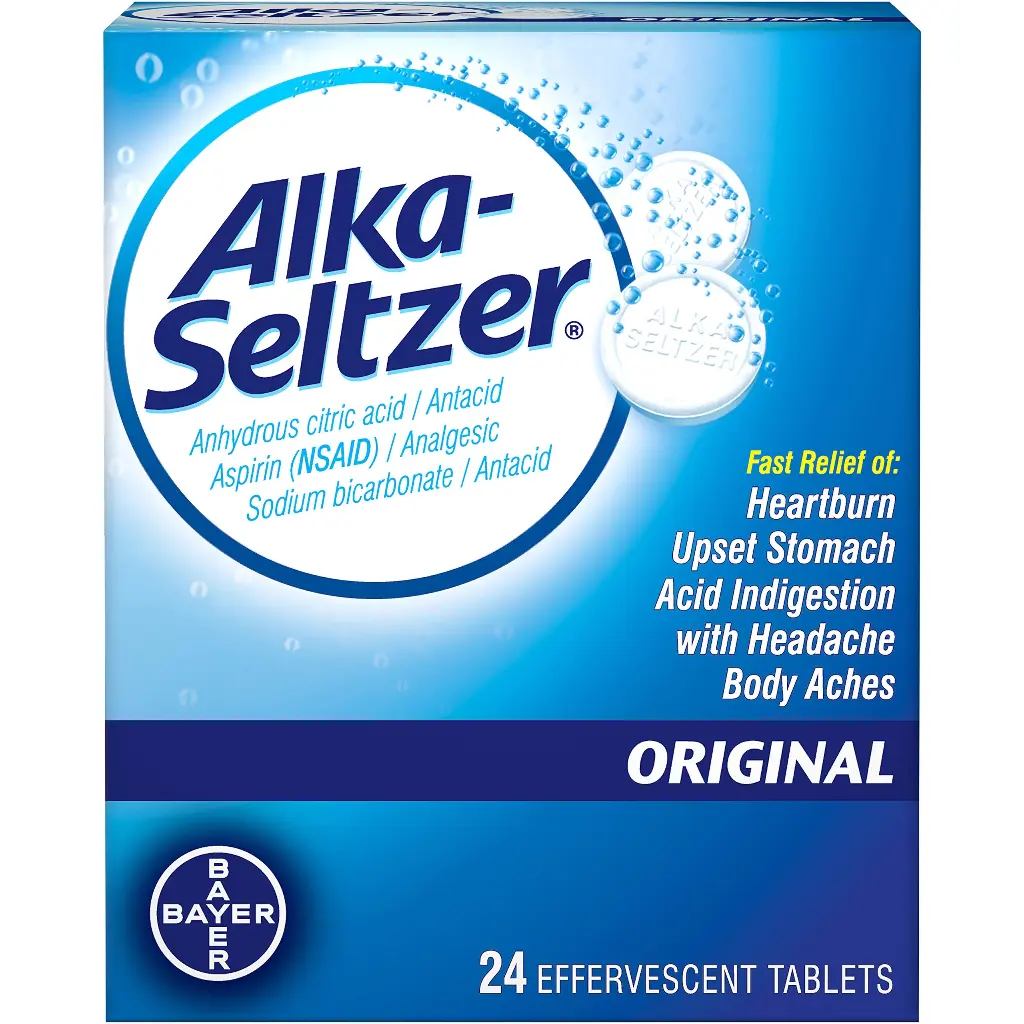 Alka-seltzer Original (Aspirin) effervescent