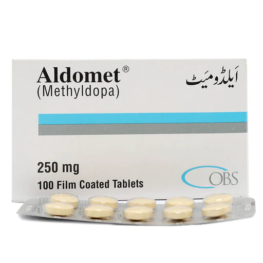 Aldomet, Aldocure (Methyldopa) 250mg 