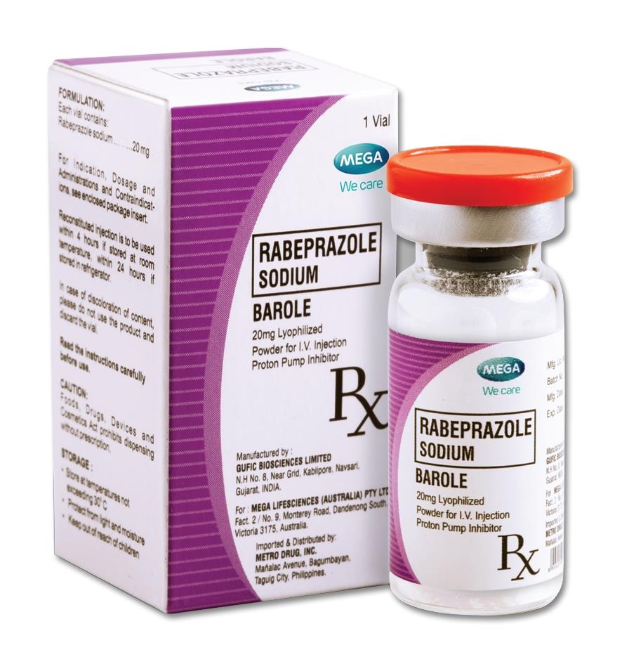 Barole (Rabeprazole) IV 20mg