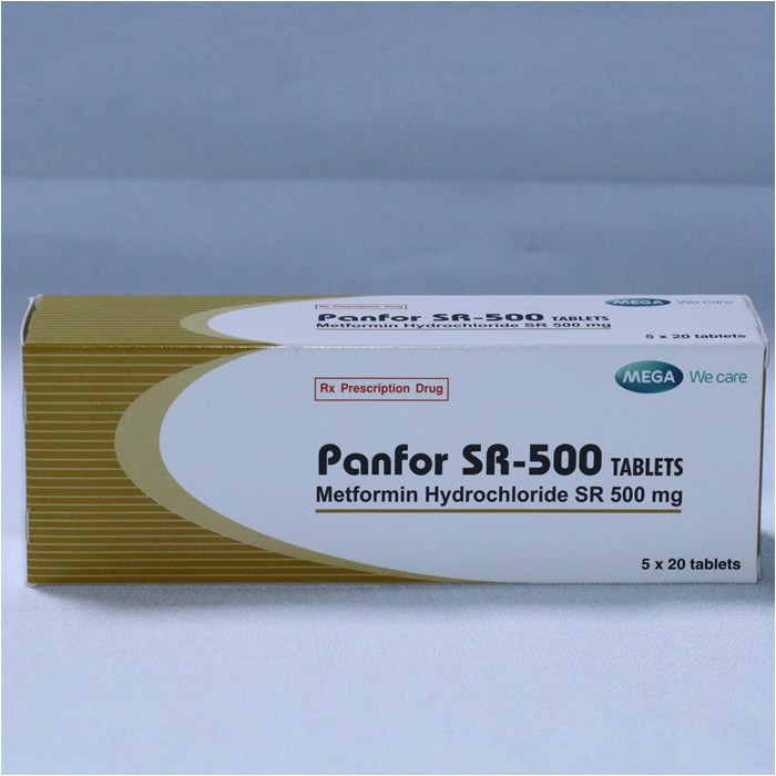 Panfor SR (metformin) 500mg