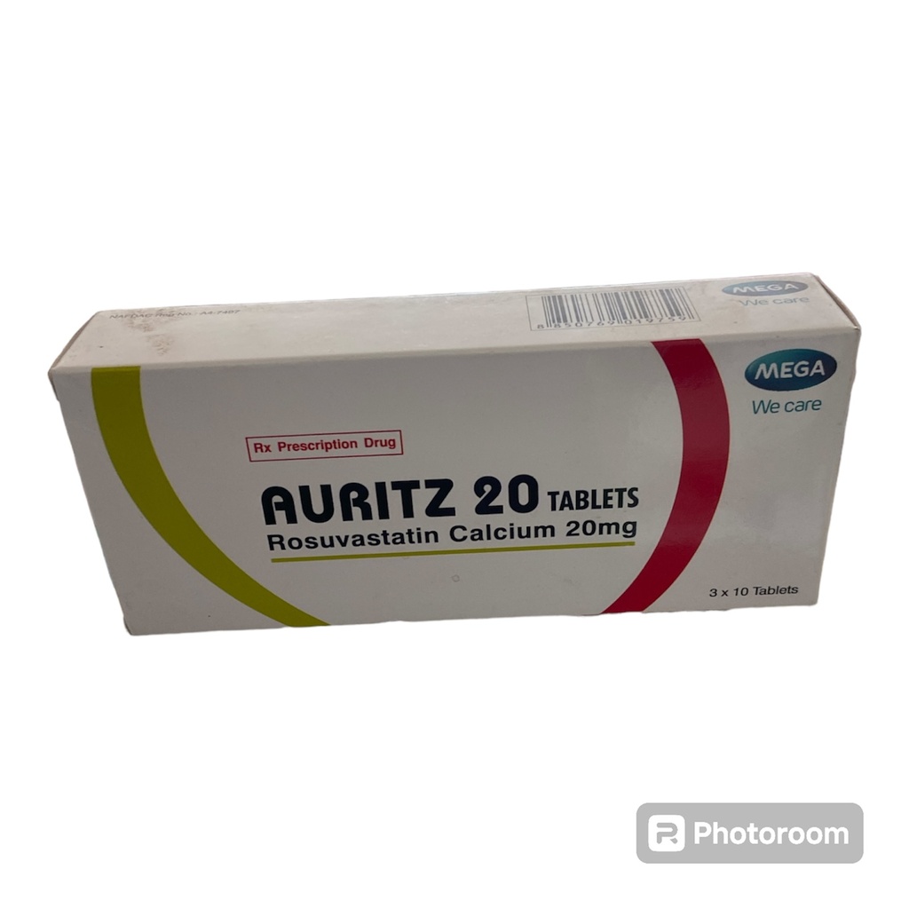 Auritz 20mg (Rosuvastatin)