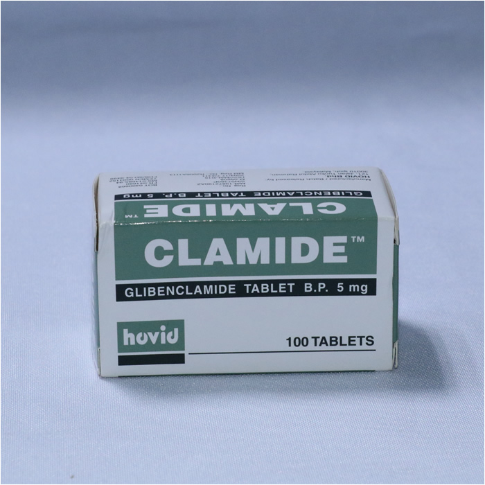 Clamide (glibenclamide) 5mg hovid