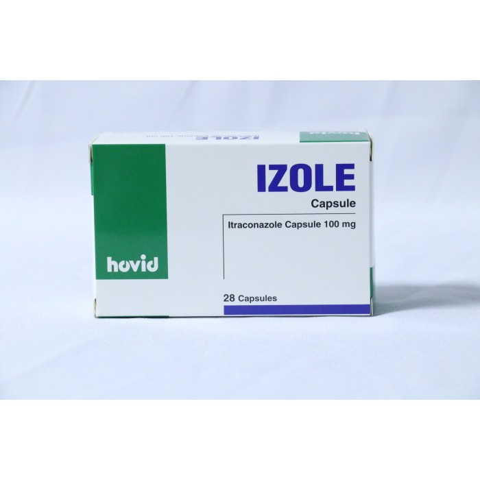 Izole (itraconazole) 100mg caps