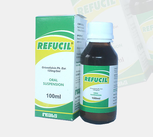 Refucil (Griseofulvin) Syrup