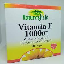 Nature's Field Vitamin E1000IU 10 x 10 Softgels