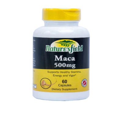 Nature's Field Maca 500Mg (Stamin, Energy & Vigor) x60 Capsules