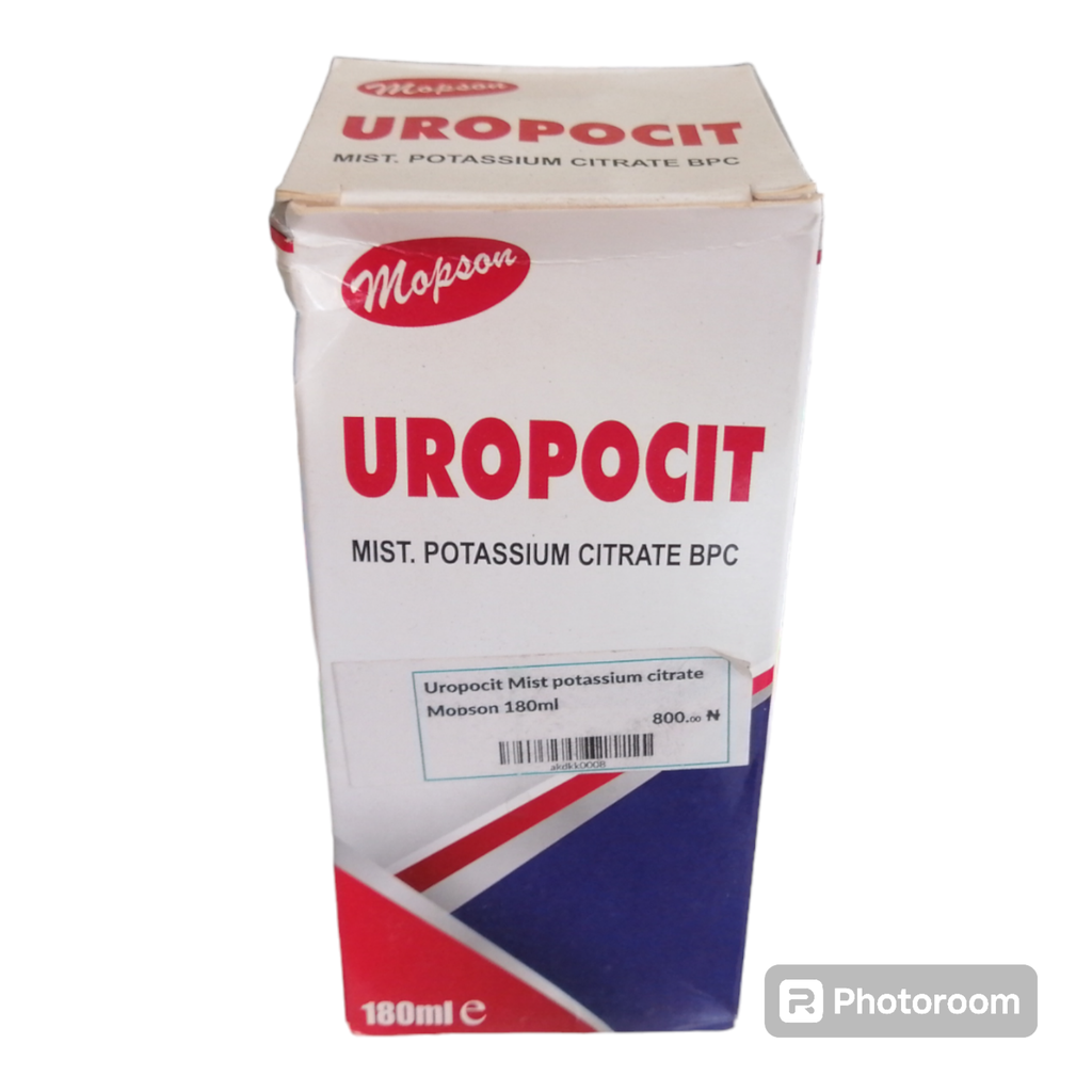 Uropocit Mist potassium citrate Mopson 180ml