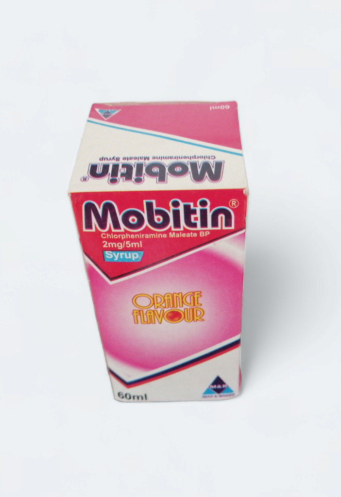 Mobitin (Chlorpheniramine) Syrup 2mg/5ml