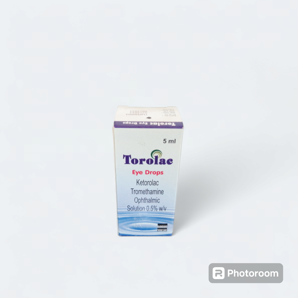 Torolac (Ketorolac Tromethamine Ophthalmic Solution 0.5% w/v) Eye Drops