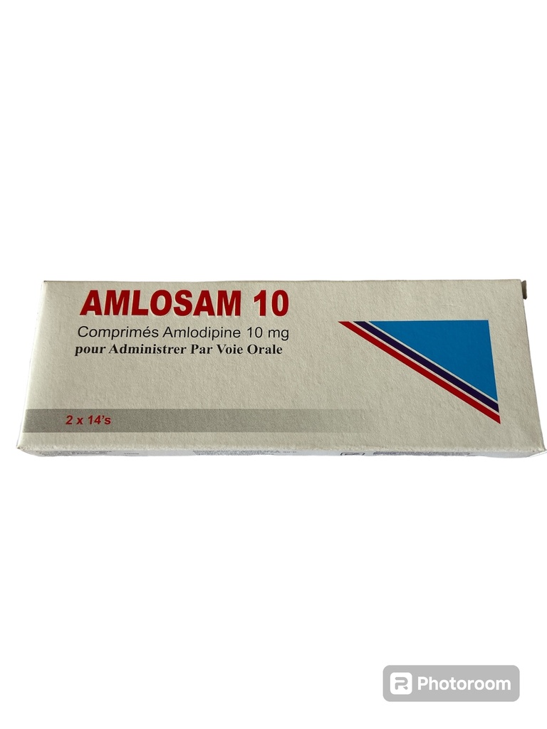 Amlosam (Amlodipine) 10mg tabs