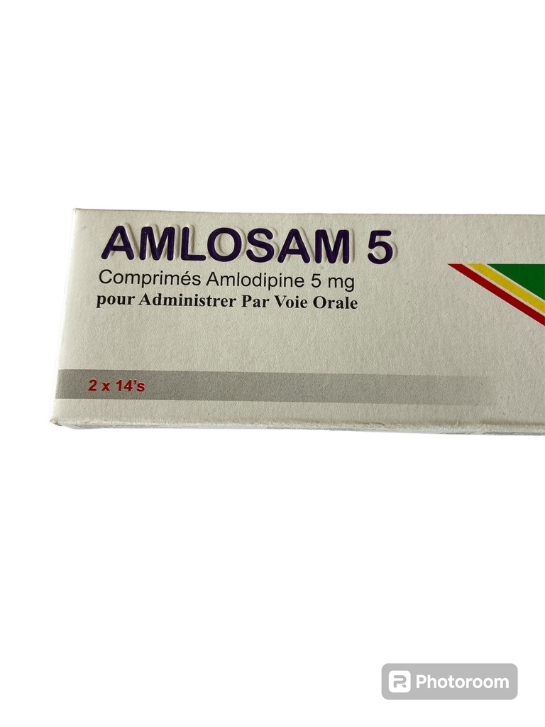 Amlosam (Amlodipine) 5mg tabs