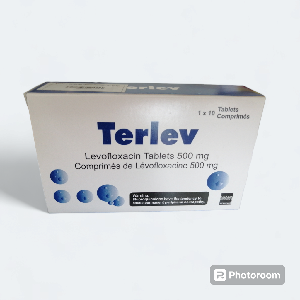 Terlev 500mg (levofloxacin) tabs