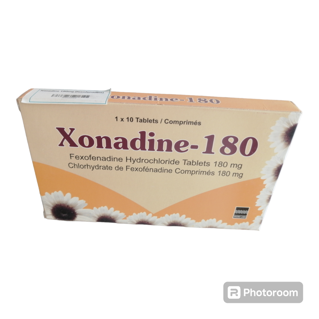 Xonadine 180mg (fexofenadine)