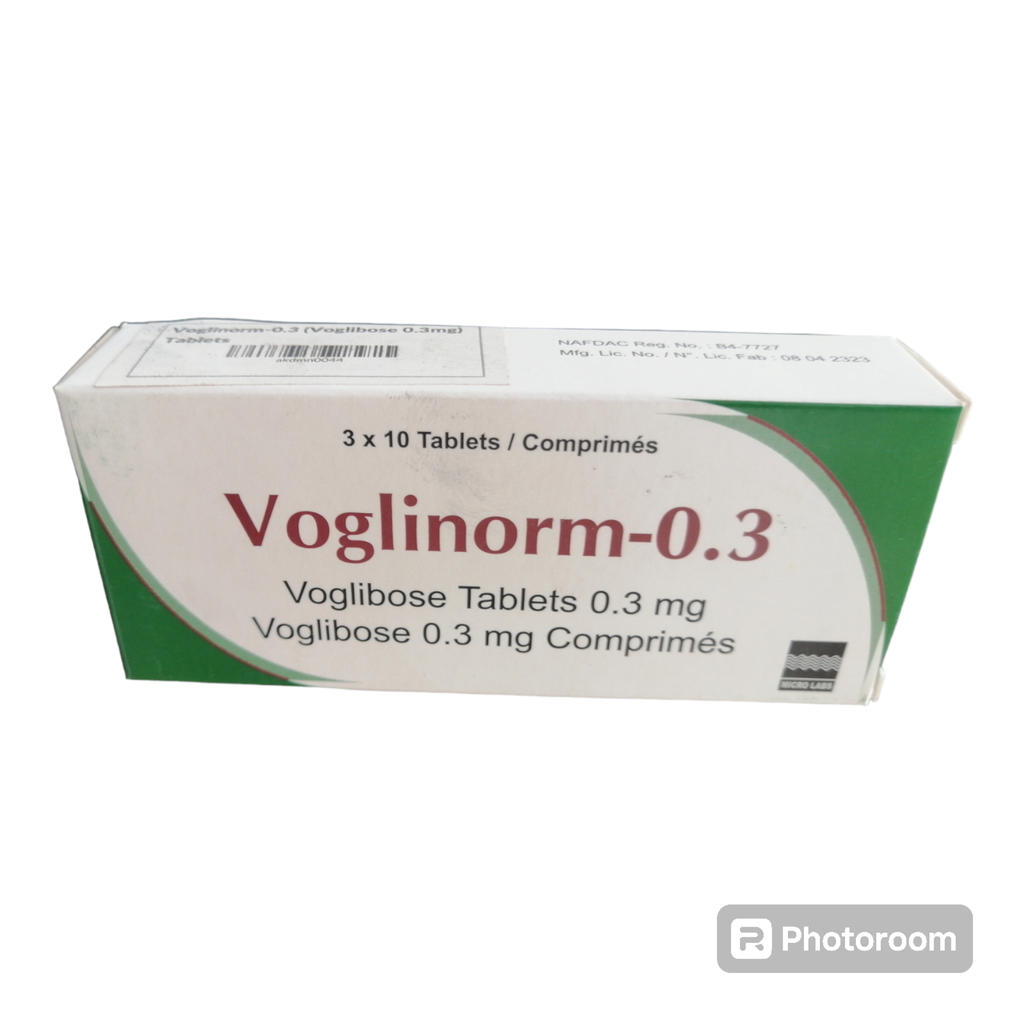 Voglinorm-0.3 (Voglibose 0.3mg) Tablets