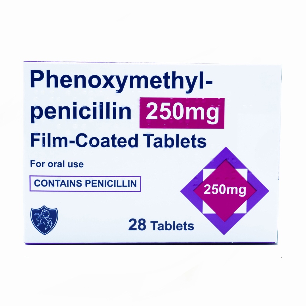 Phenoxymethyl-Penicillin (penicillin v) tabs 250mg opsonin pharma