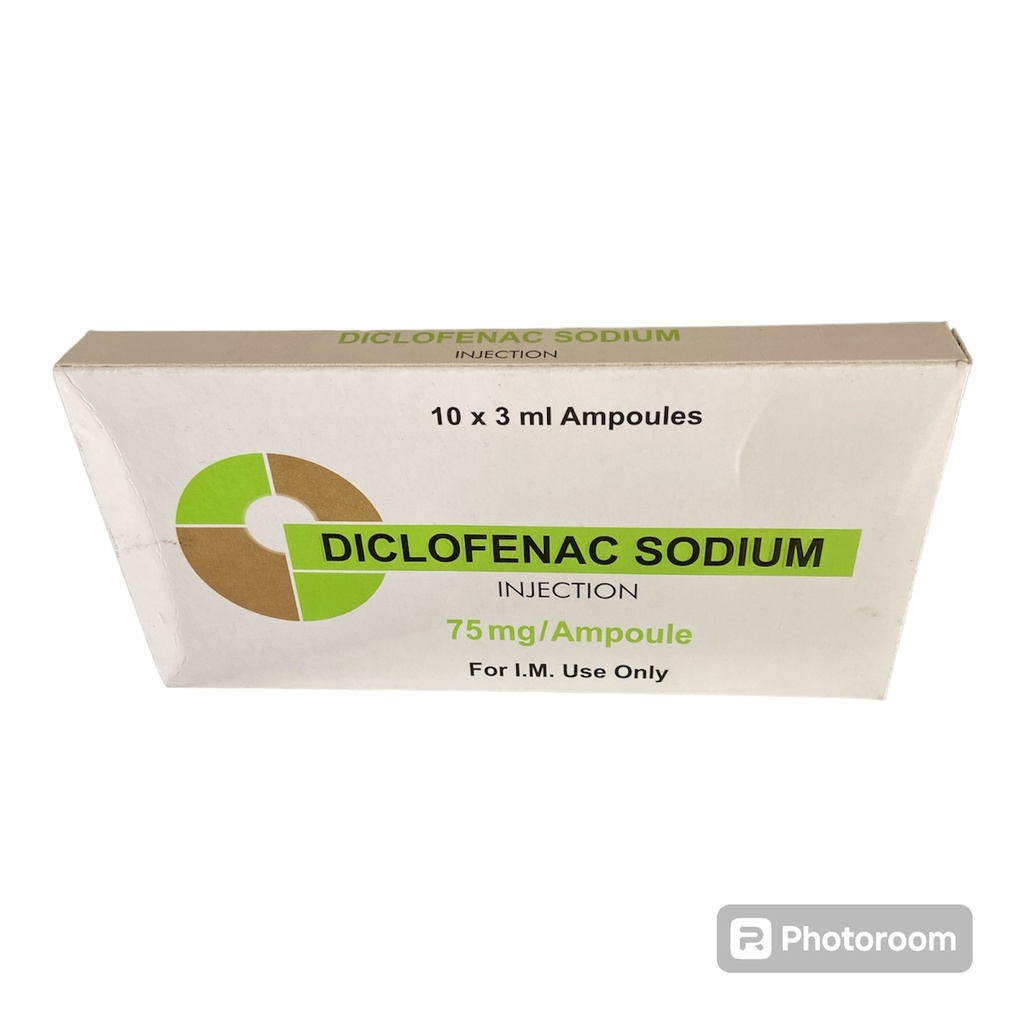 Diclofenac sodium injection 75mg/3ml embassy