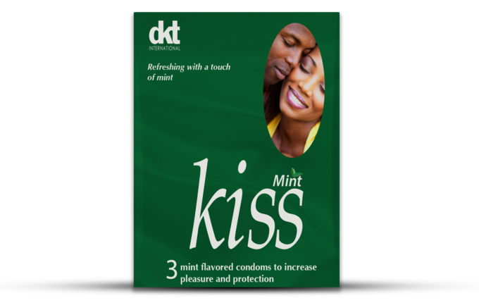 Kiss Condom Mint Pack of 3