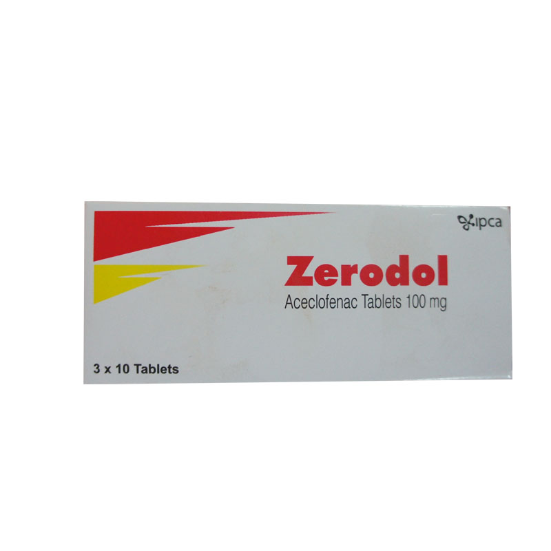 Zerodol (aceclofenac) 100mg tabs