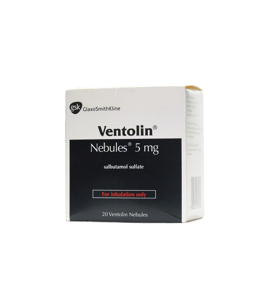 Vento salbutamol Nebules 5mg