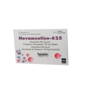 Novamentin (amoxicillin Clavulanic Acid) 625mg tabs