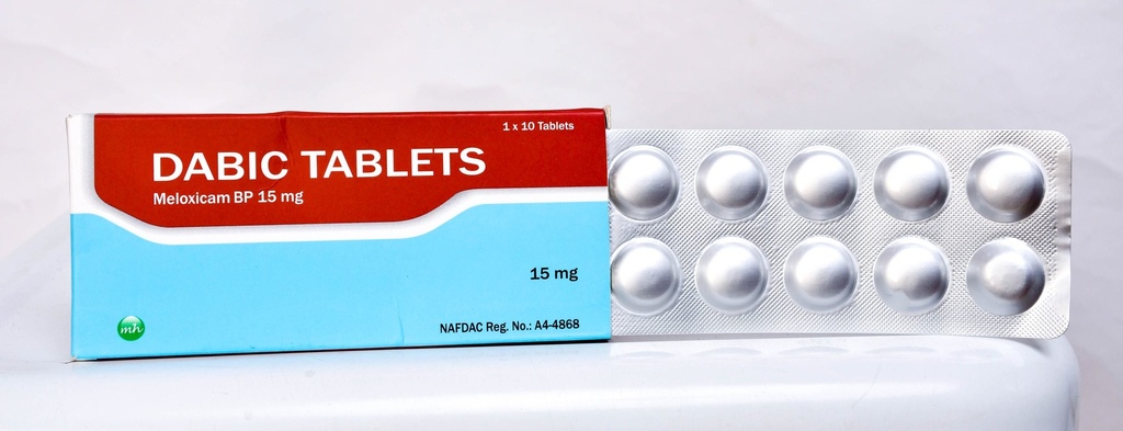 Dabic 15mg (Meloxicam) Tablets