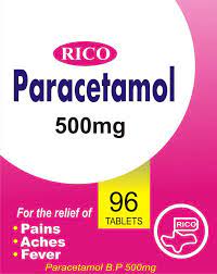 Paracetamol Rico 500mg Tablets