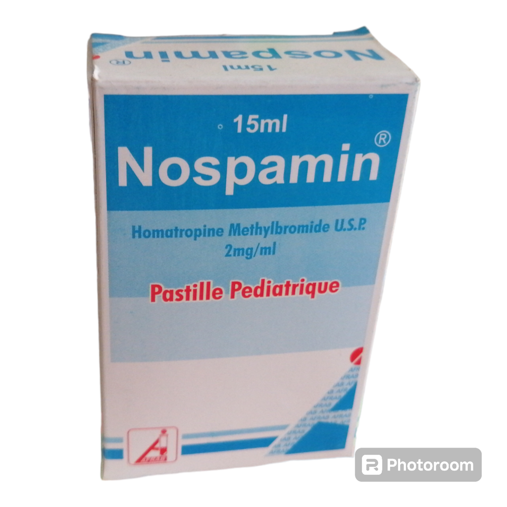 Nospamin (homatropine) drop 2mg/ml