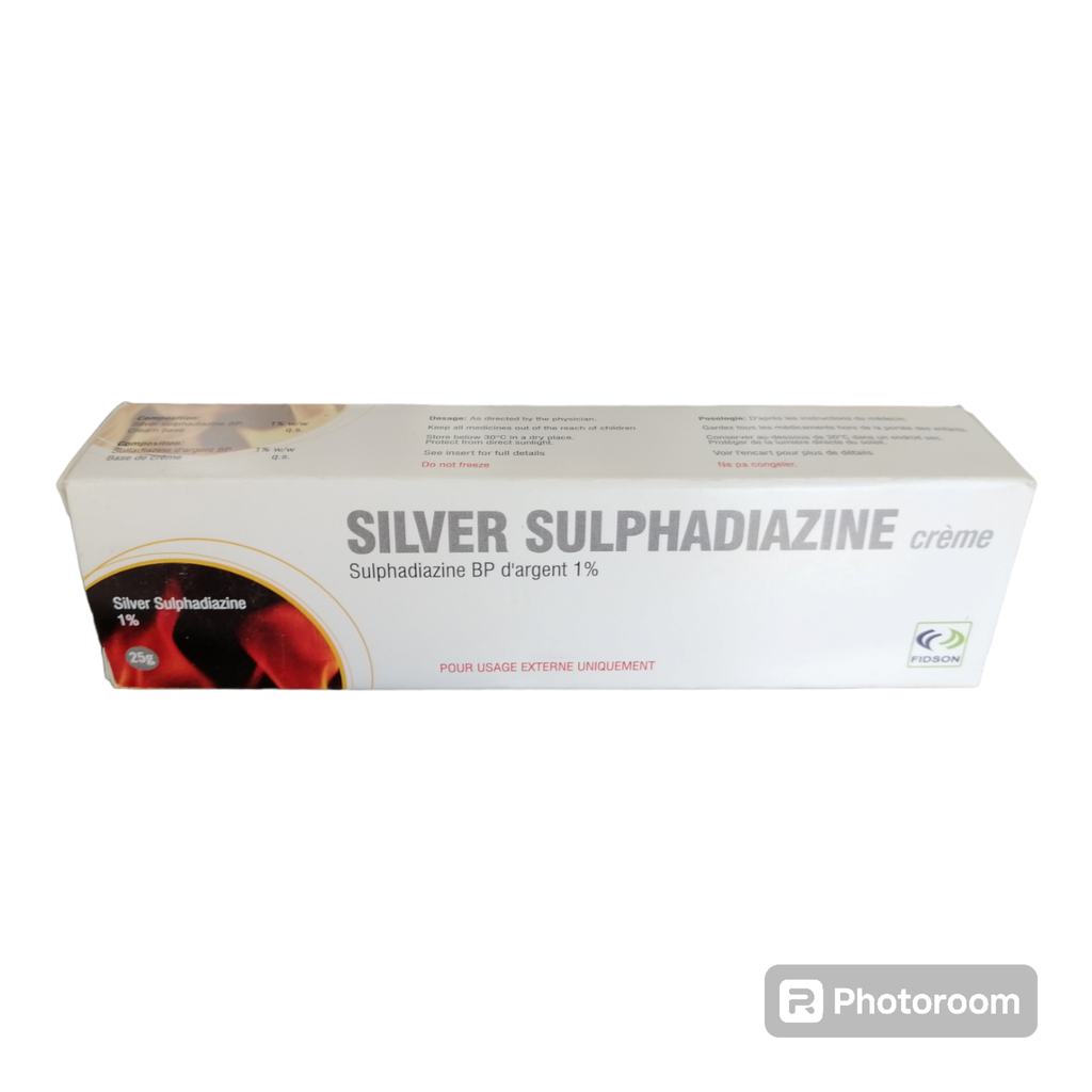 Silver sulphadiazine cream 1% Fidson