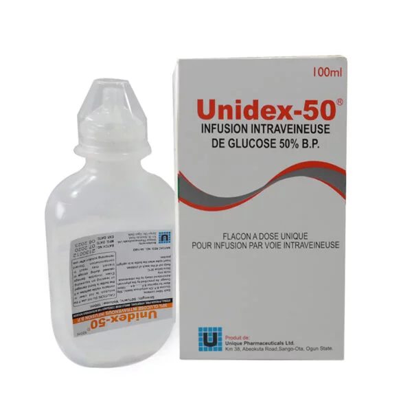 Unidex 50% (dextrose) 100ml