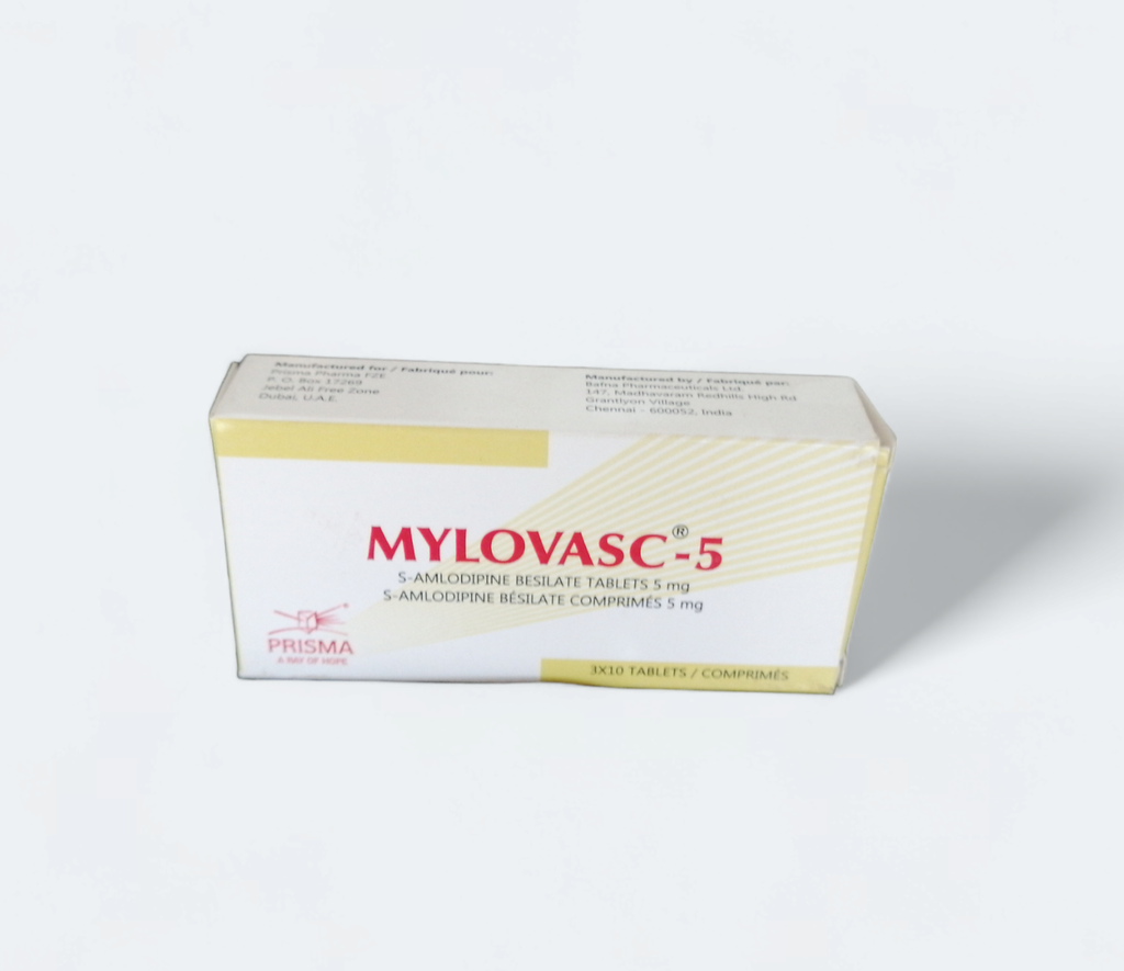 Mylovasc 5mg (s amlodipine) tabs