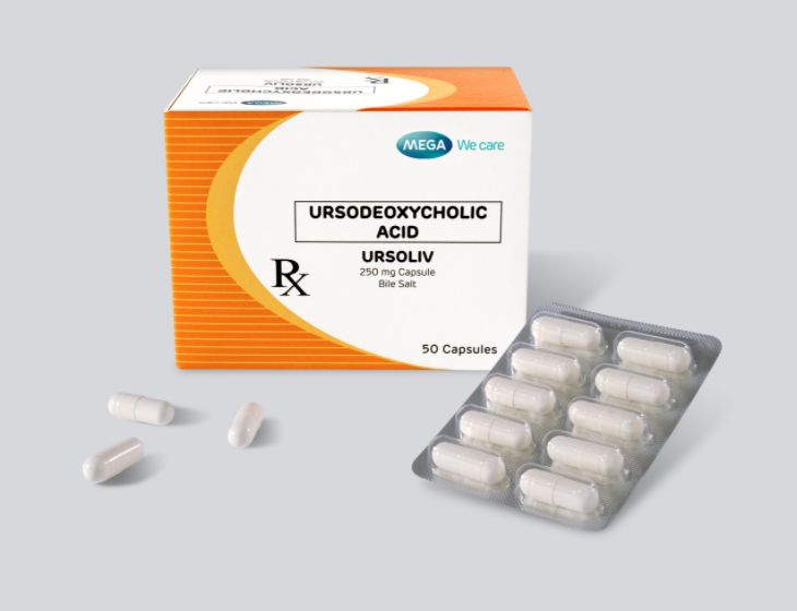 Ursoliv (Ursodeoxycholic acid) 250mg caps