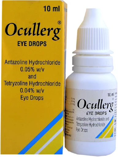 Ocullerge (antazoline, tetryzoline) eye drops 10ml 