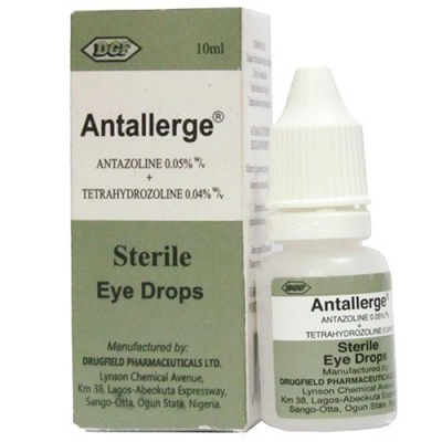 Antallerge (antazoline, tetrahydrozoline) Eye Drop 10ml