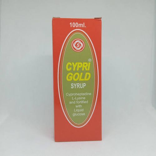 Cypri Gold (Cyproheptadine)100ml Syrup