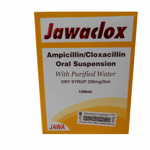 Jawaclox Suspension (Ampicillin/Cloxacillin) 100ml