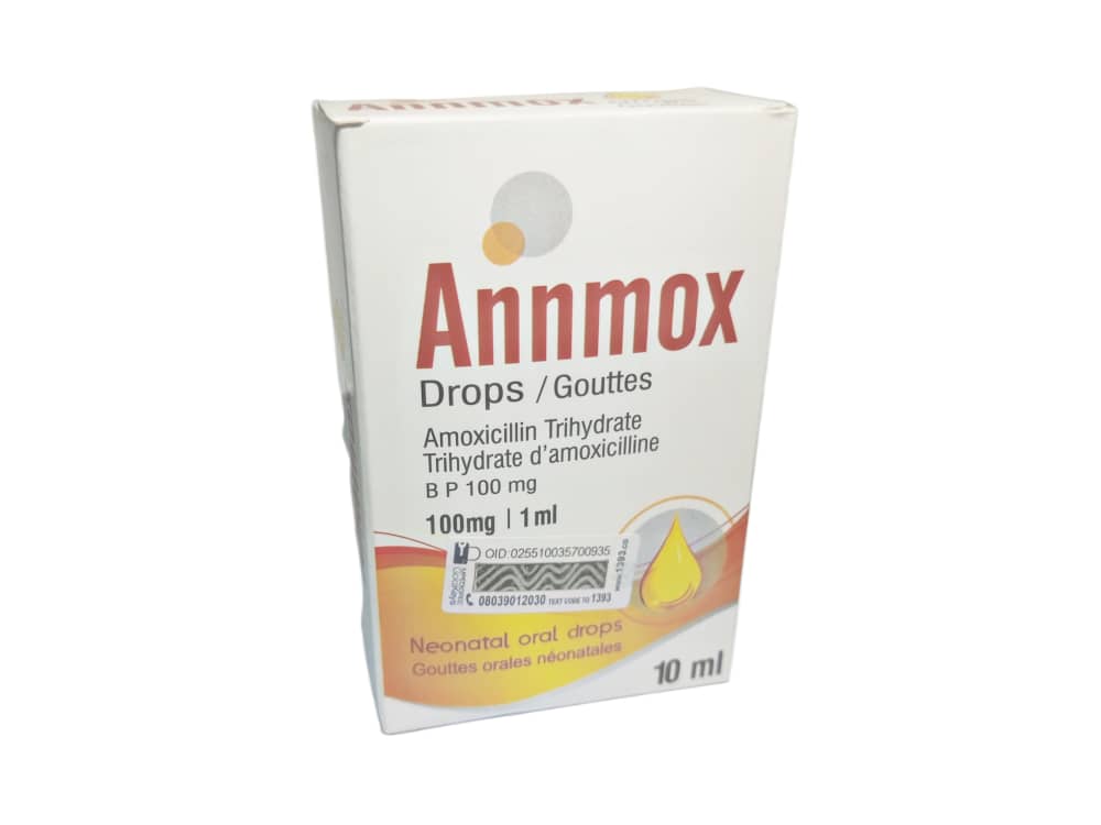 Annmox Drops (Amoxicillin Trihydrate) 10ml