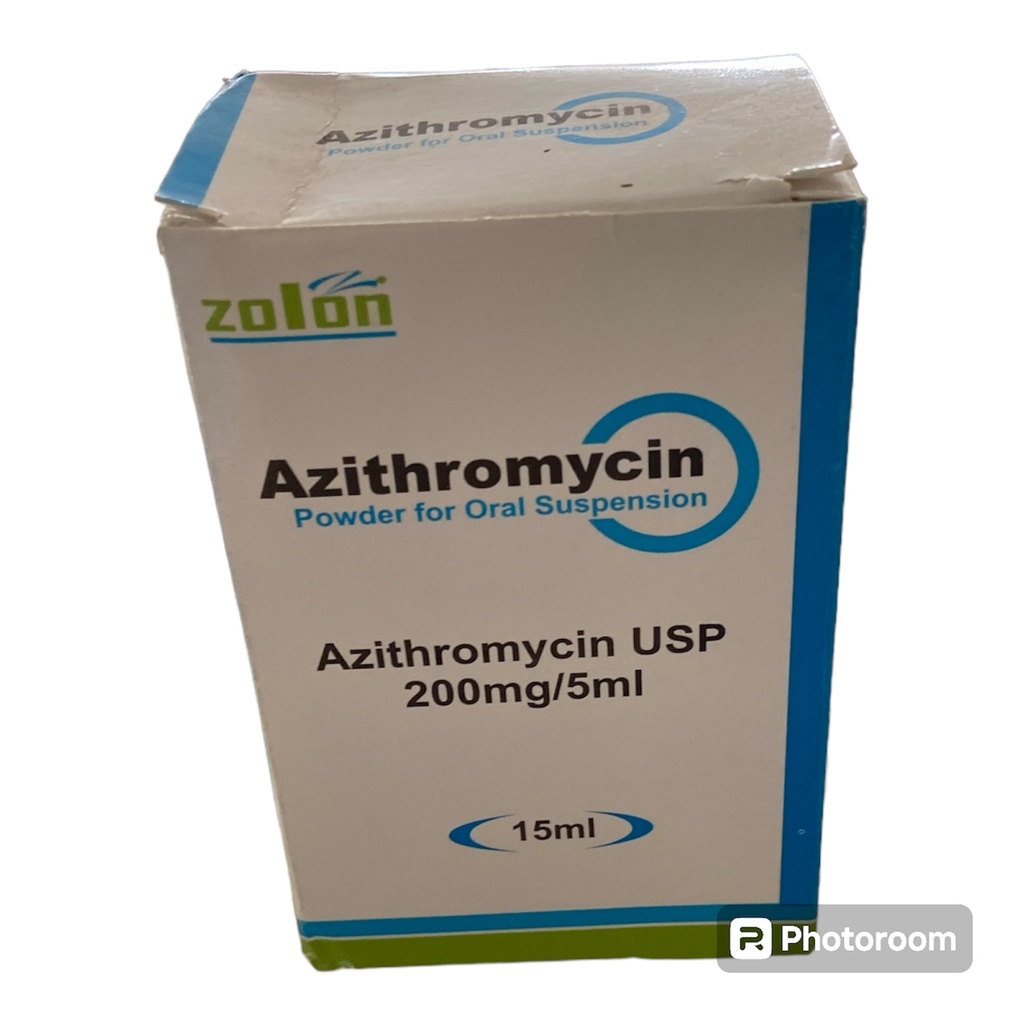 Azithromycin Suspension 200mg/5ml Zolon