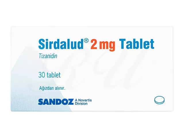 Sirdalud (Tizanidine) 2mg Tablets